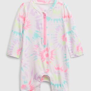 GAP Recycled Tie-Dye Swim One-Piece - 18-24m